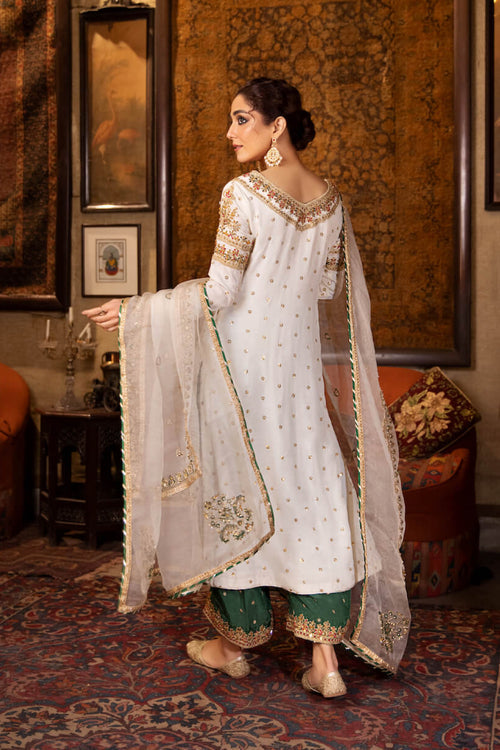 Maya | Eid Collection Naulakhi Kohtai | AMAL -  Maya Formal - Original Designer Dress - House of Maryam