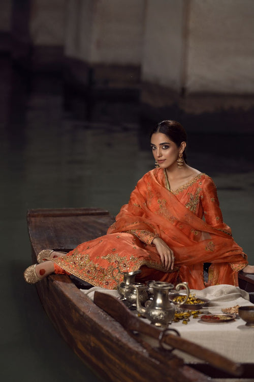 Maya | Wedding Formal Ulfat | NAYAAB -  Maya Bridal - Original Designer Dress - House of Maryam