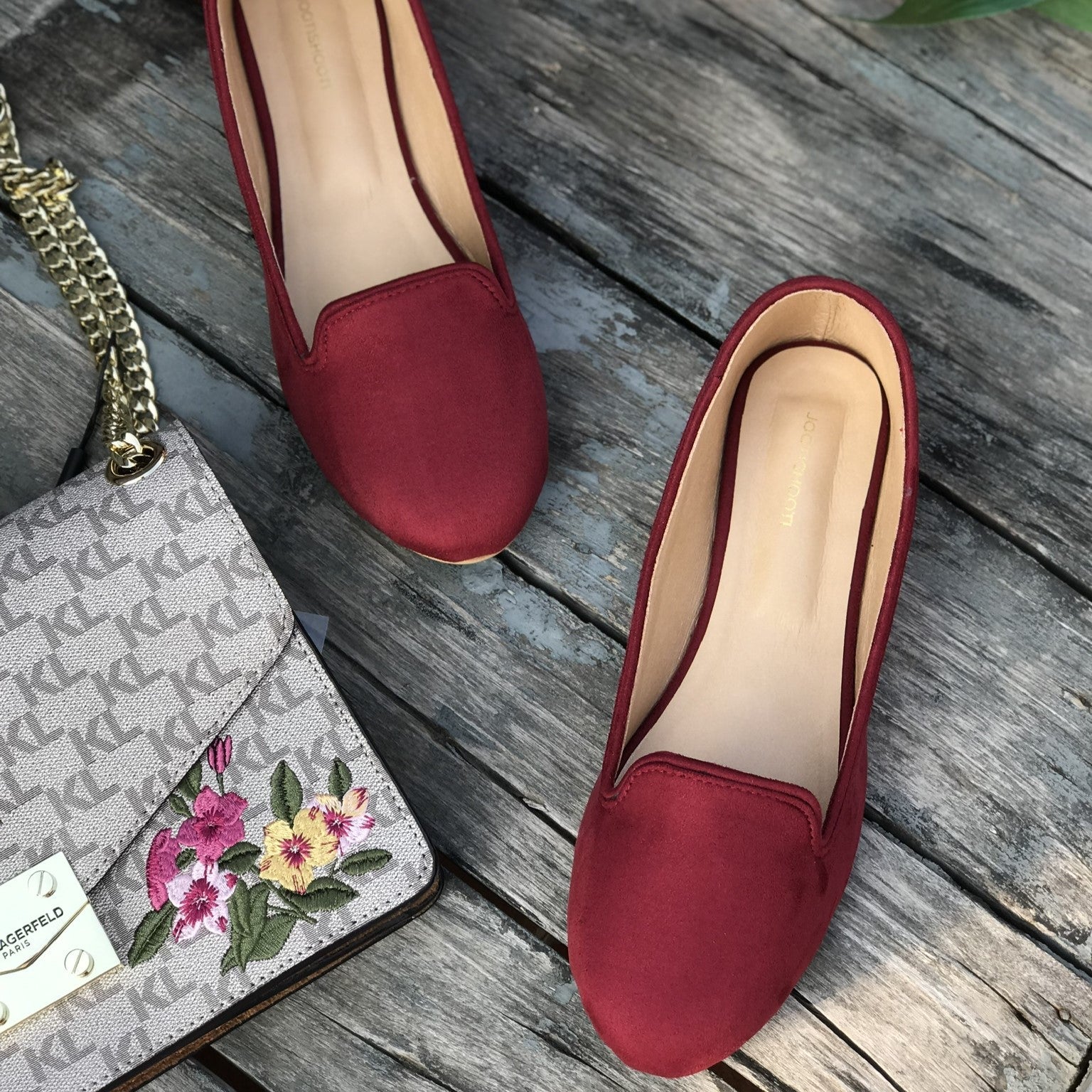 Ruby Red Loafers by House of Maryam - House of Maryam