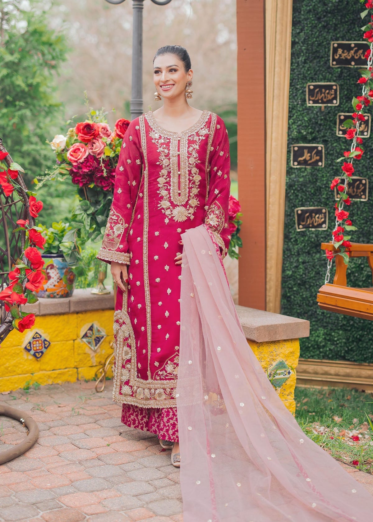 Mahgul | Dilara Formals | Anooshay -  Mahgul Ladies Clothes - Original Designer Dress - House of Maryam