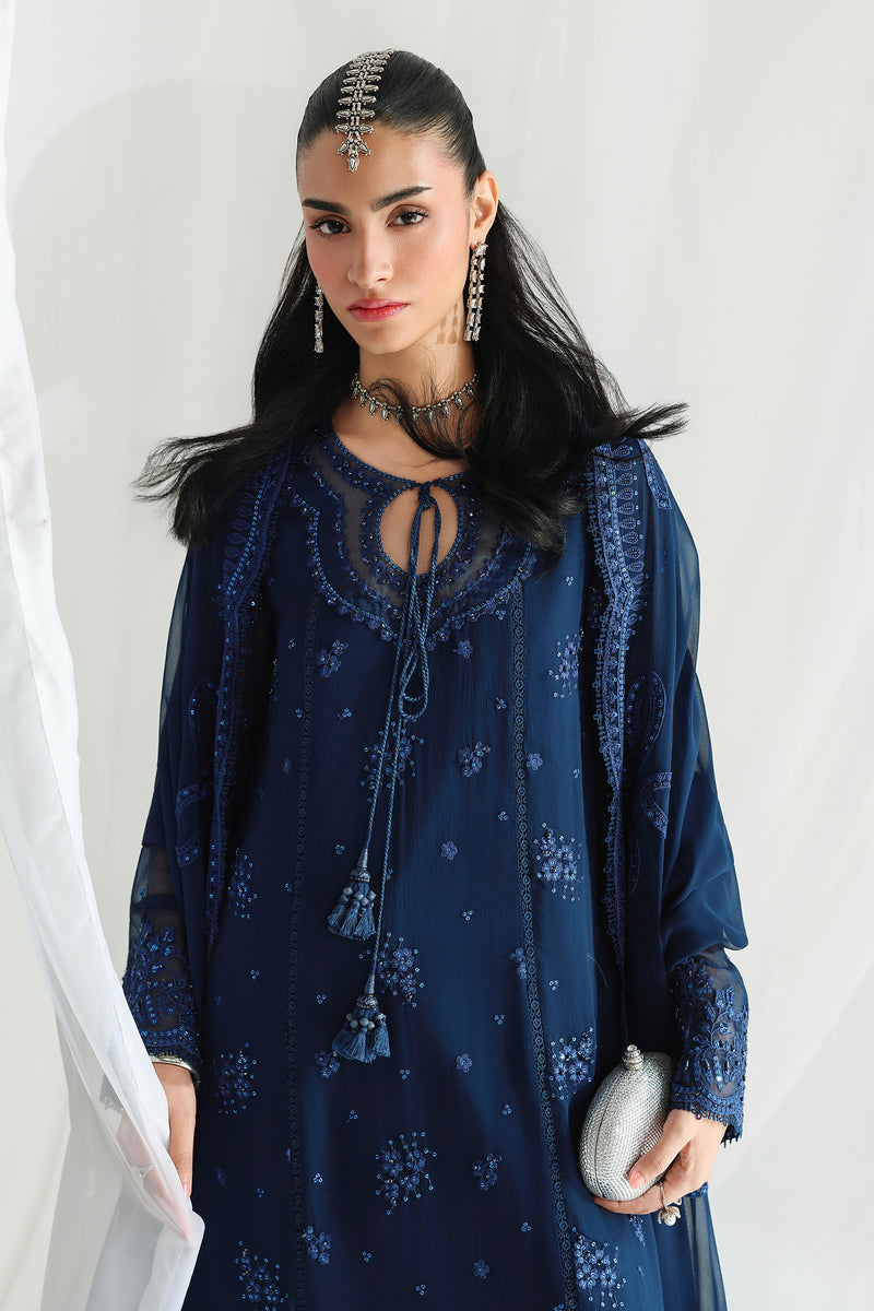 Qalamkar | Chiffon 26 | QCC-02 SHIREEN, image 5