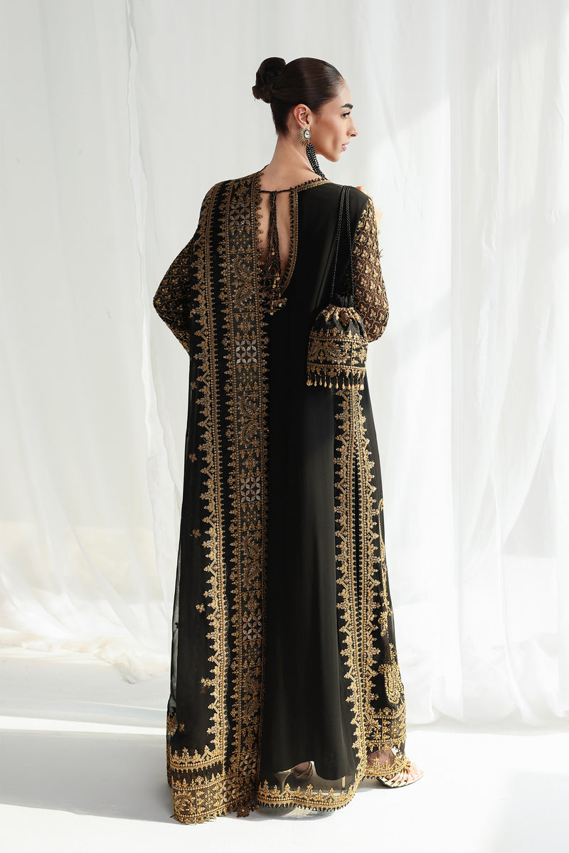 Qalamkar | Chiffon 26 | QCC-06 WALIYA, image 2