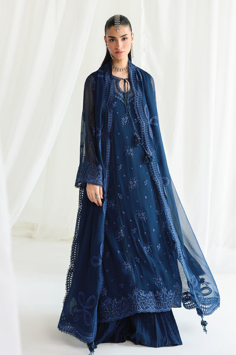Qalamkar | Chiffon 26 | QCC-02 SHIREEN, image 3