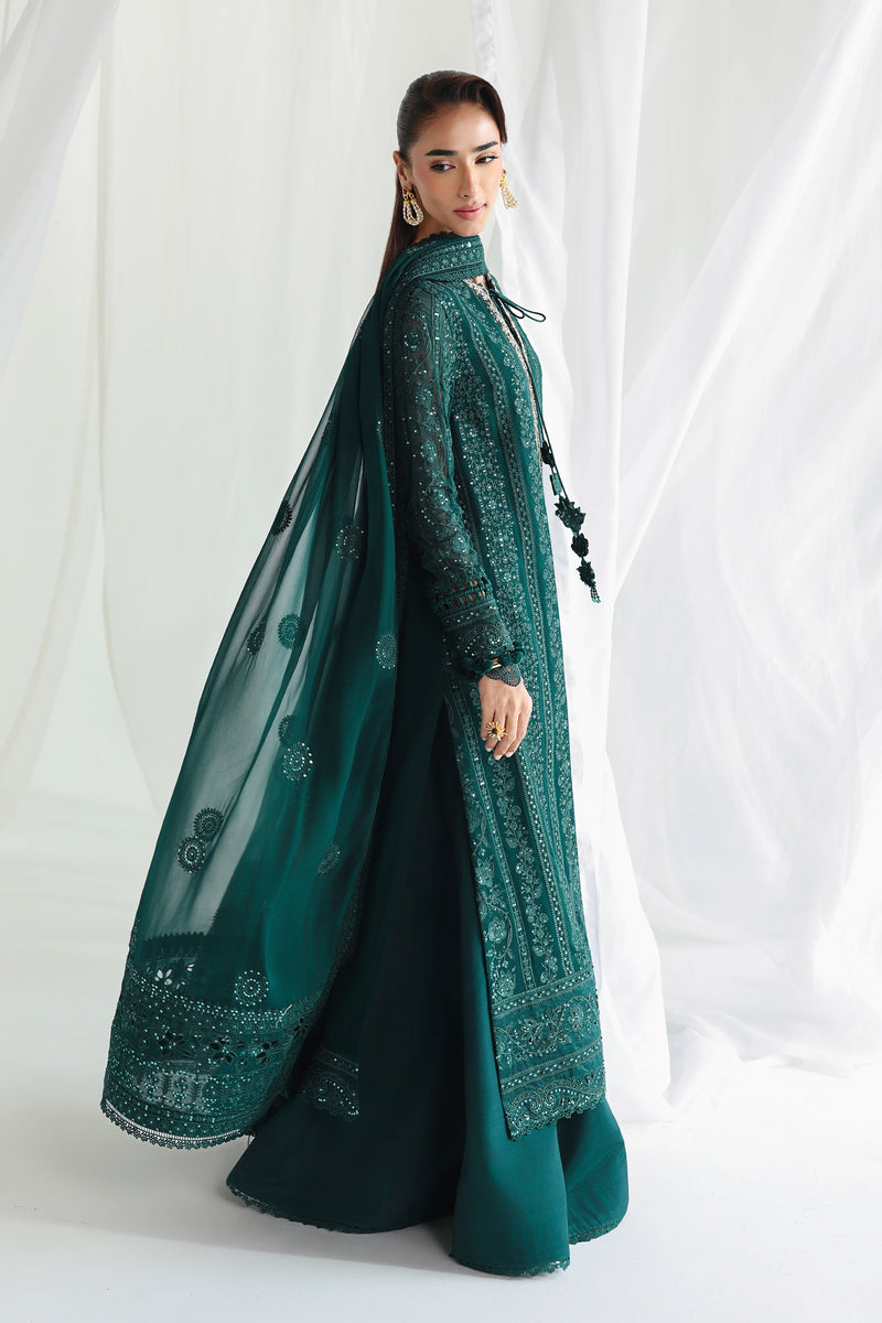 Qalamkar | Chiffon 26 | QCC-05 JANAAN, image 5