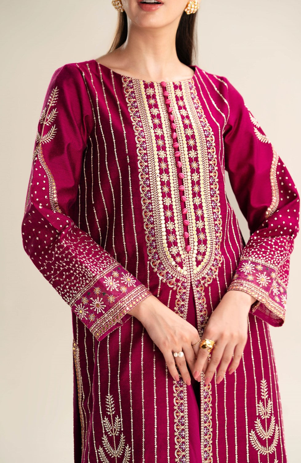Maryum N Maria | Lagom Ready to Wear | VIOLET - MS-24214 -  Maryum N Maria Ladies Clothes -  House of Maryam