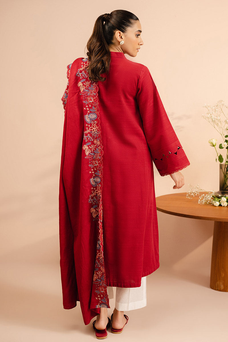 Cross Stitch | Basic Pret | Radiant Rose-2 PC (Shirt & Dupatta), image 7