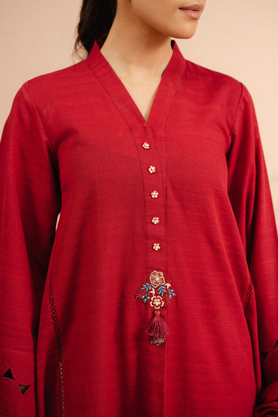 Cross Stitch | Basic Pret | Radiant Rose-2 PC (Shirt & Dupatta)