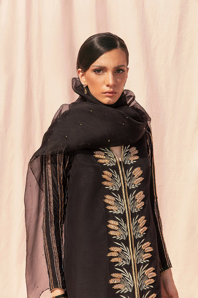 Caia | Pret Collection | NOIR -  Caia Formal - Original Designer Dress - House of Maryam