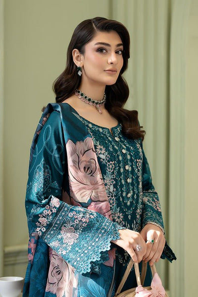 Imrozia Premium | Opaline Drape | IP-188 Soft Lumine-Brand:Imrozia Premium-Type:Ladies Clothes-Teal Green-Viscose-House of Maryam- Buy in UK, USA