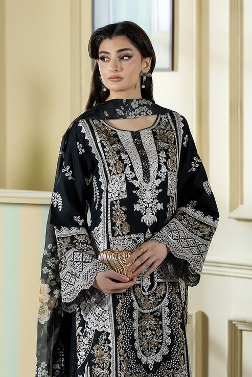 Imrozia Premium | Opaline Drape | IP-189 Pearl Whisper-Brand:Imrozia Premium-Type:Ladies Clothes-Black-Viscose-House of Maryam- Buy in UK, USA