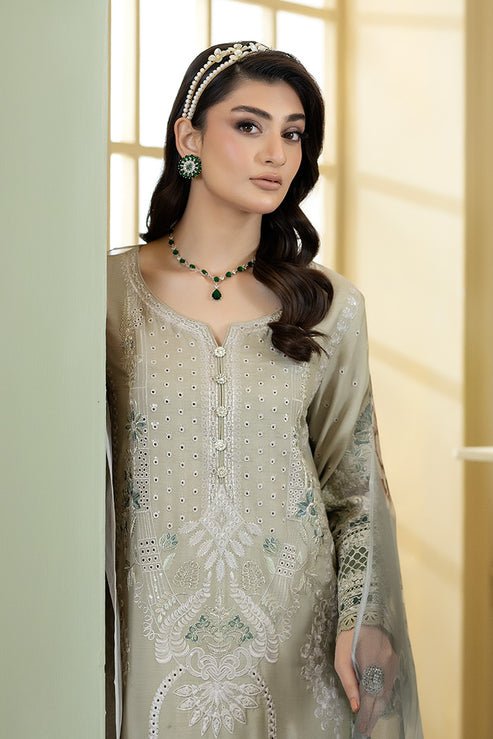 Imrozia Premium | Opaline Drape | IP-190 Silken Halo-Brand:Imrozia Premium-Type:Ladies Clothes-Mint-Viscose-House of Maryam- Buy in UK, USA