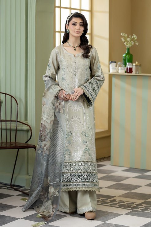 Imrozia Premium | Opaline Drape | IP-190 Silken Halo-Brand:Imrozia Premium-Type:Ladies Clothes-Mint-Viscose-House of Maryam- Buy in UK, USA