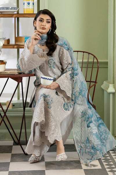 Imrozia Premium | Opaline Drape | IP-192 Cloud Grace-Brand:Imrozia Premium-Type:Ladies Clothes-Pastel Gray-Viscose-House of Maryam- Buy in UK, USA