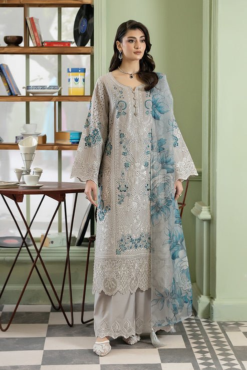 Imrozia Premium | Opaline Drape | IP-192 Cloud Grace-Brand:Imrozia Premium-Type:Ladies Clothes-Pastel Gray-Viscose-House of Maryam- Buy in UK, USA