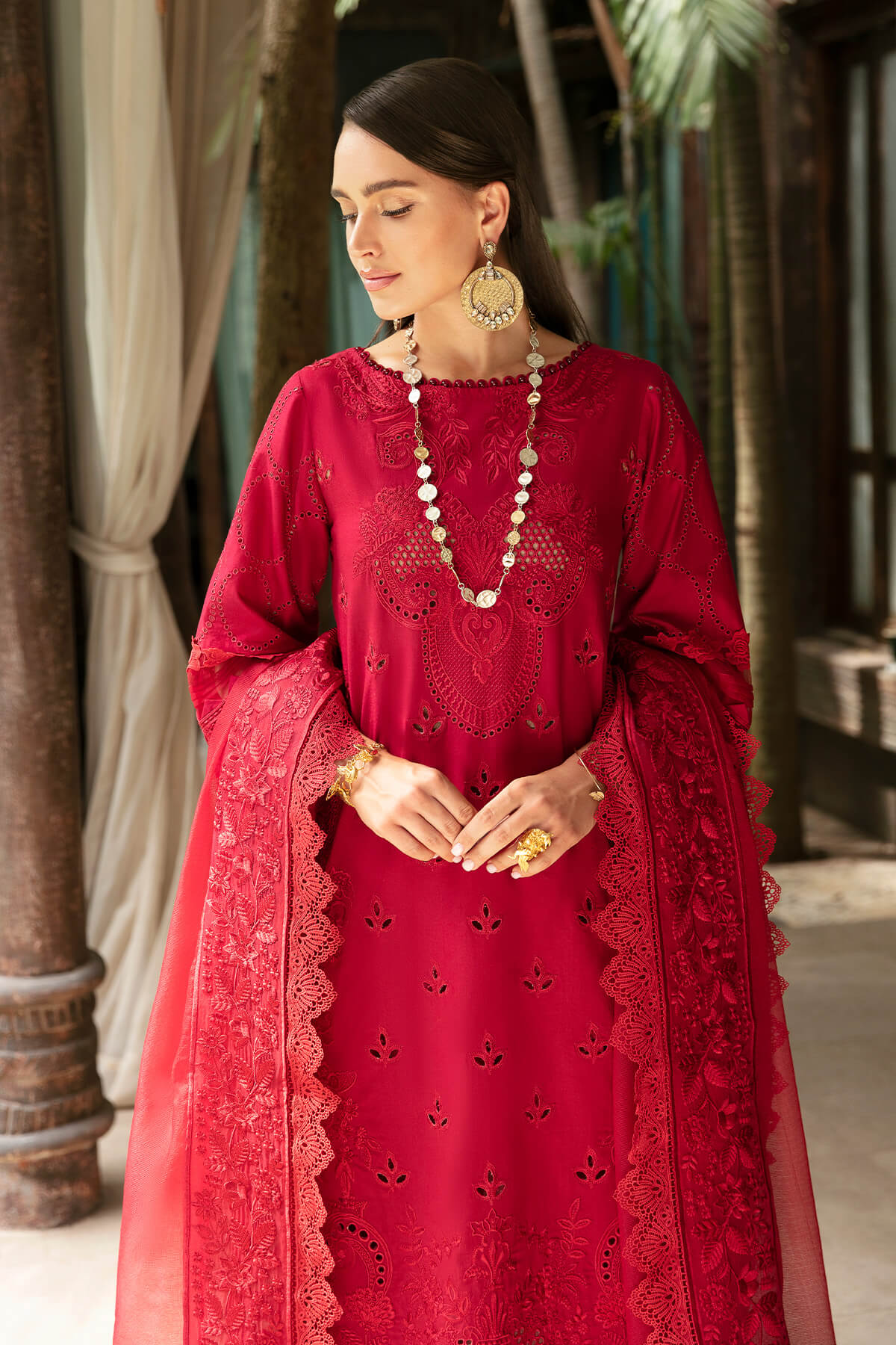 Imrozia Premium | Reve Luxury Lawn | S.L 56 Julia by Designer Imrozia Premium - House of Maryam - Pakistani Designer Ethnic Wear in {{ shop.shopifyCountryName }}
