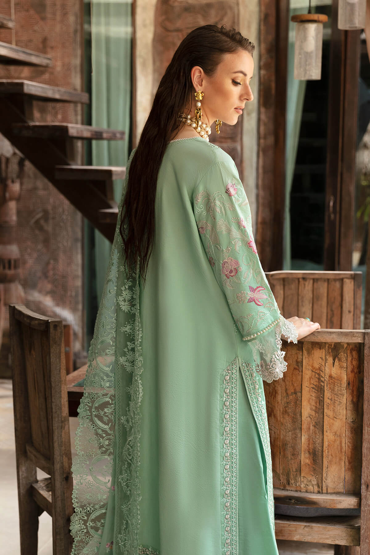 Imrozia Premium | Reve Luxury Lawn | S.L 64 Maya -  Imrozia Premium Luxury - Original Designer Dress - House of Maryam