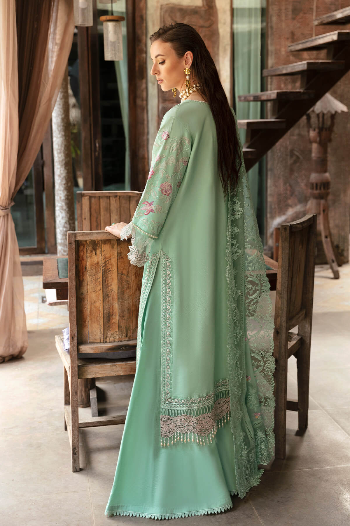 Imrozia Premium | Reve Luxury Lawn | S.L 64 Maya -  Imrozia Premium Luxury - Original Designer Dress - House of Maryam