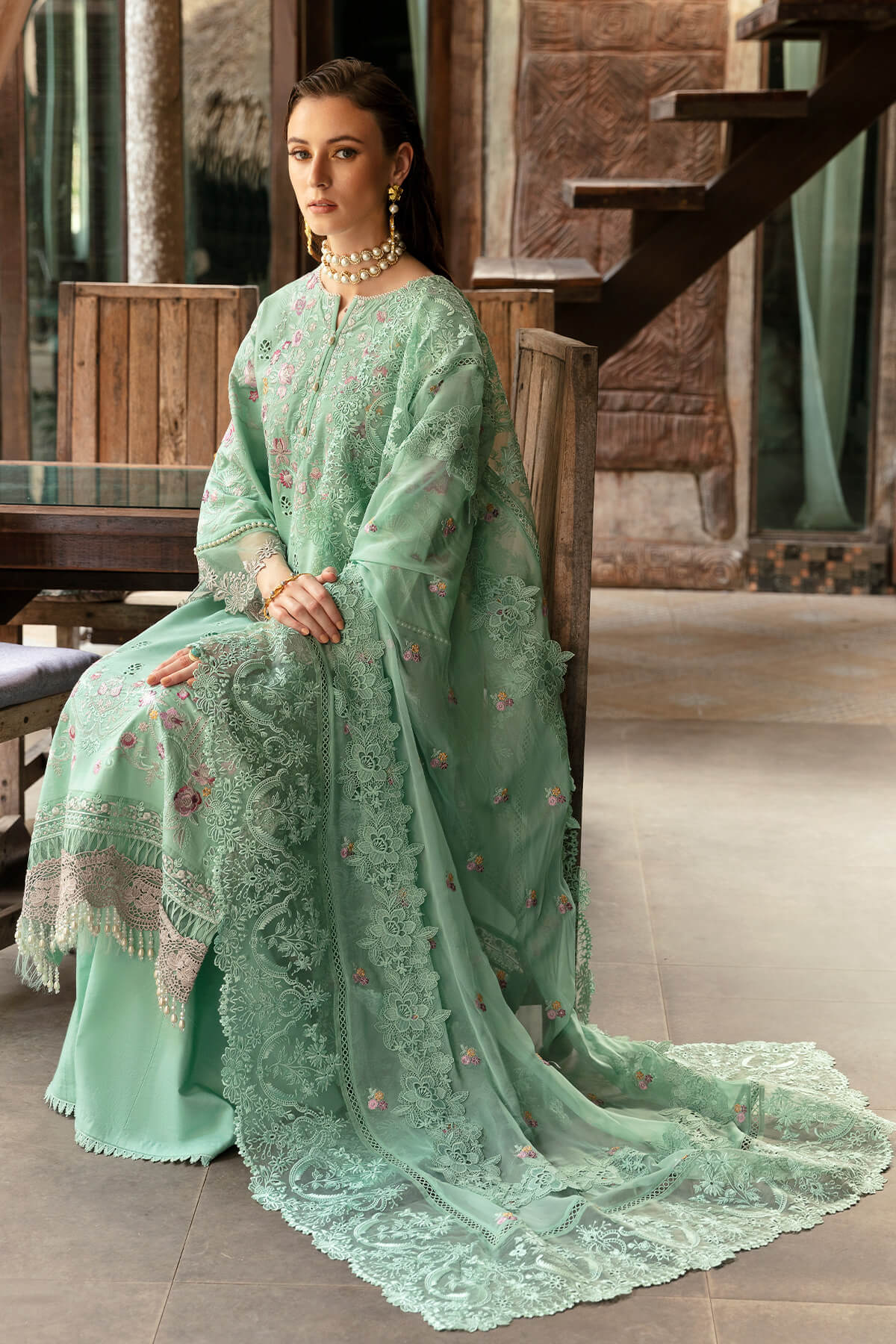 Imrozia Premium | Reve Luxury Lawn | S.L 64 Maya -  Imrozia Premium Luxury - Original Designer Dress - House of Maryam