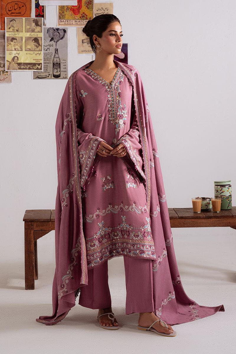Cross Stitch | Khaddar Linen 25 | PETAL DUST