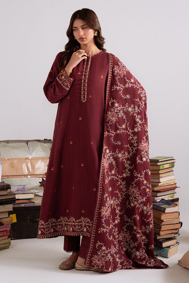 Cross Stitch | Khaddar Linen 25 | WOVEN ELEGANCE