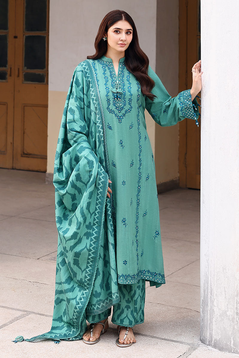 Cross Stitch | Khaddar Linen 25 | FLEUR WHISPER