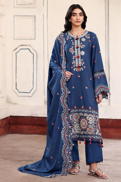 Cross Stitch | Khaddar Linen 25 | MOONLIT GARDEN