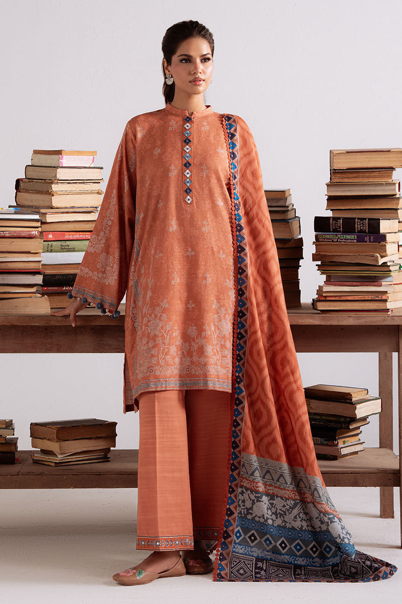 Cross Stitch | Khaddar Linen 25 | AMBER MIRAGE-1