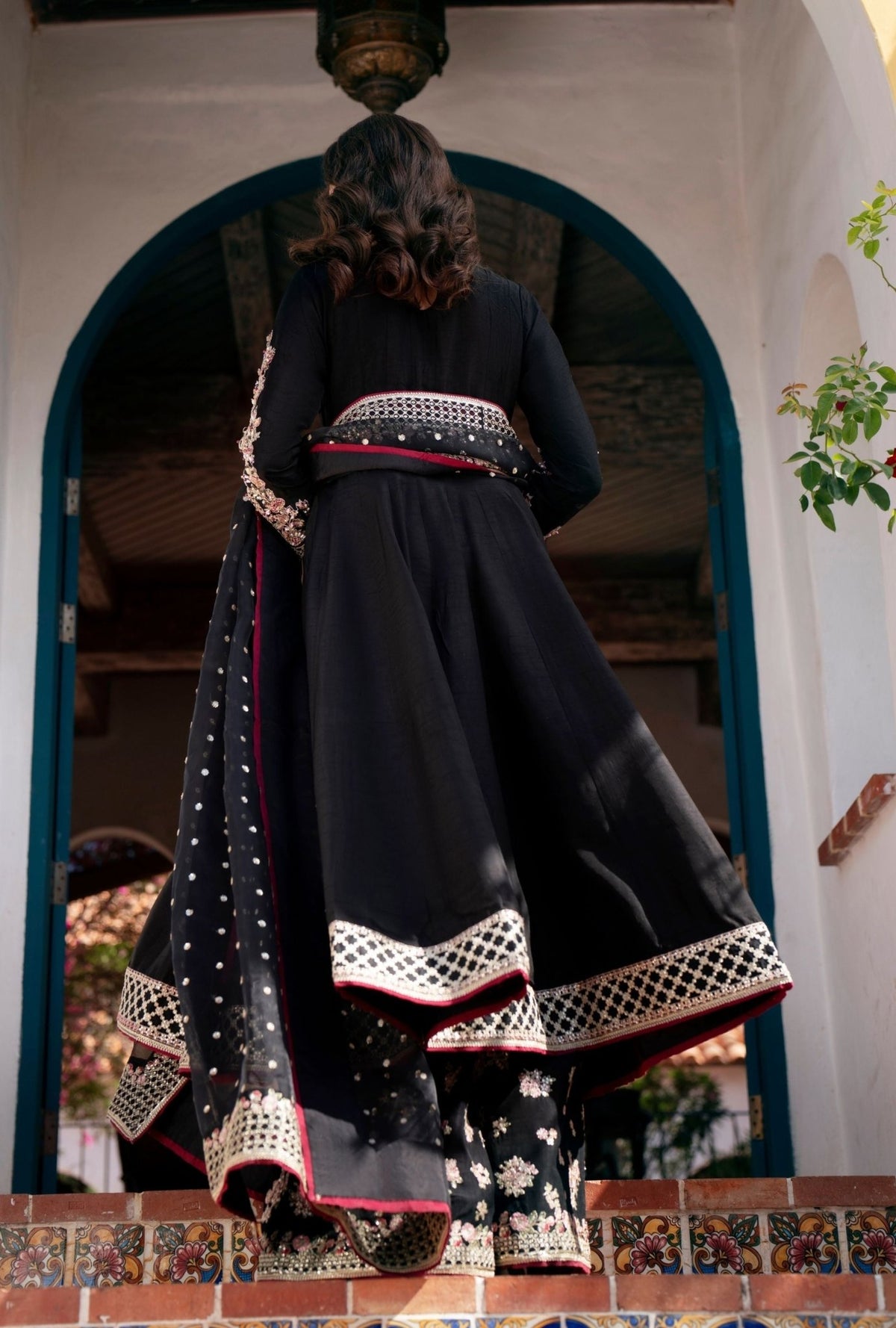 Inayat | Meharma Luxury Pret 26 | KAYA-Brand:Inayat-Type:Ladies Clothes-Black-Raw Silk-House of Maryam- Buy in UK, USA