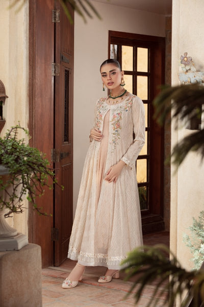 Panache | Pret | Ivory Buzz -  Panache By Mona clothing - Original Designer Dress - House of Maryam
