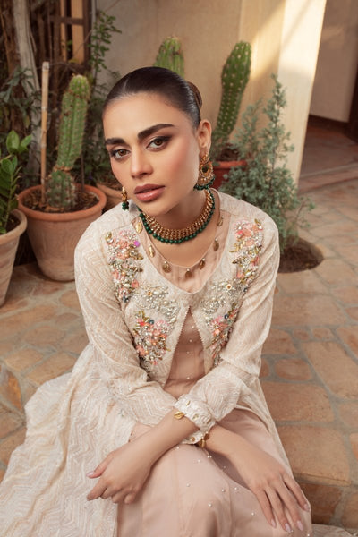 Panache | Pret | Ivory Buzz -  Panache By Mona clothing - Original Designer Dress - House of Maryam