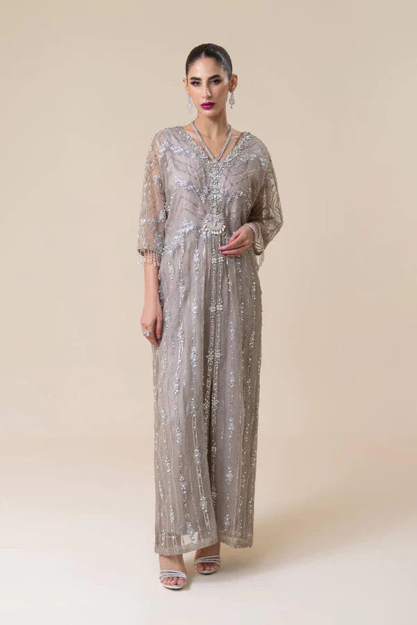 Jeem | Luxury Pret | IVY GREY -  Jeem Luxury - Original Designer Dress - House of Maryam