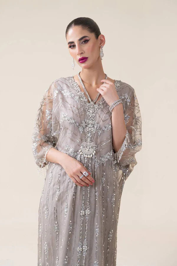 Jeem | Luxury Pret | IVY GREY -  Jeem Luxury - Original Designer Dress - House of Maryam