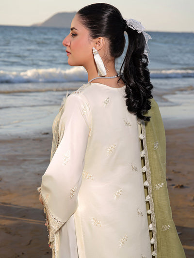 Izel | Saahil Signature Lawn 24 | FLOSSIE -  Izel Luxury - Original Designer Dress - House of Maryam