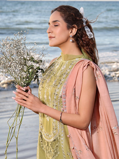 Izel | Saahil Signature Lawn 24 | MUZLIN -  Izel Luxury - Original Designer Dress - House of Maryam