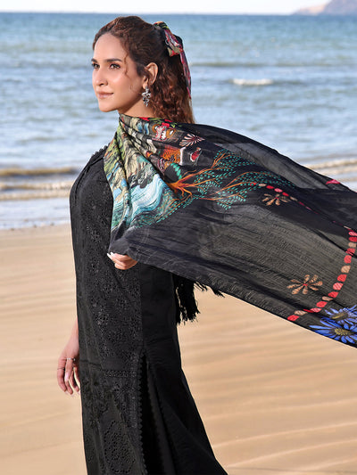 Izel | Saahil Signature Lawn 24 | NUREH -  Izel Luxury - Original Designer Dress - House of Maryam