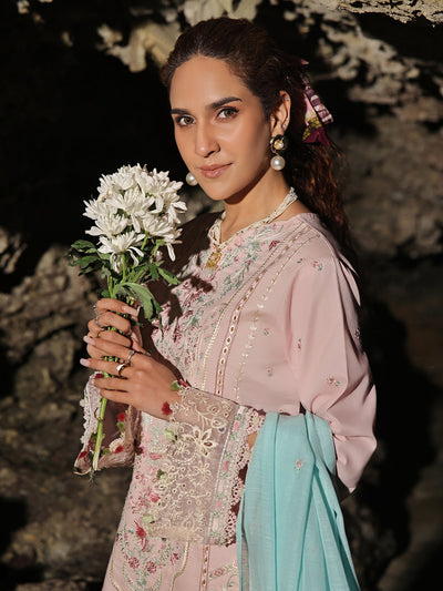 Izel | Saahil Signature Lawn 24 | SOFFIO -  Izel Luxury - Original Designer Dress - House of Maryam