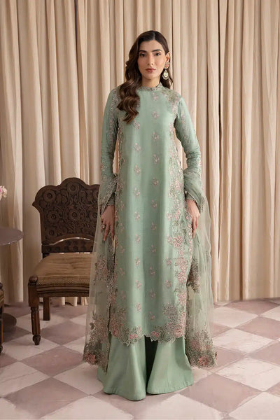 Iznik | Festive Raw Silk 23 | IRS-01 SUAVE -  Iznik Formal - Original Designer Dress - House of Maryam