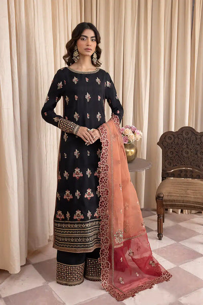 Iznik | Festive Raw Silk 23 | IRS-02 ELIXIR -  Iznik Formal - Original Designer Dress - House of Maryam