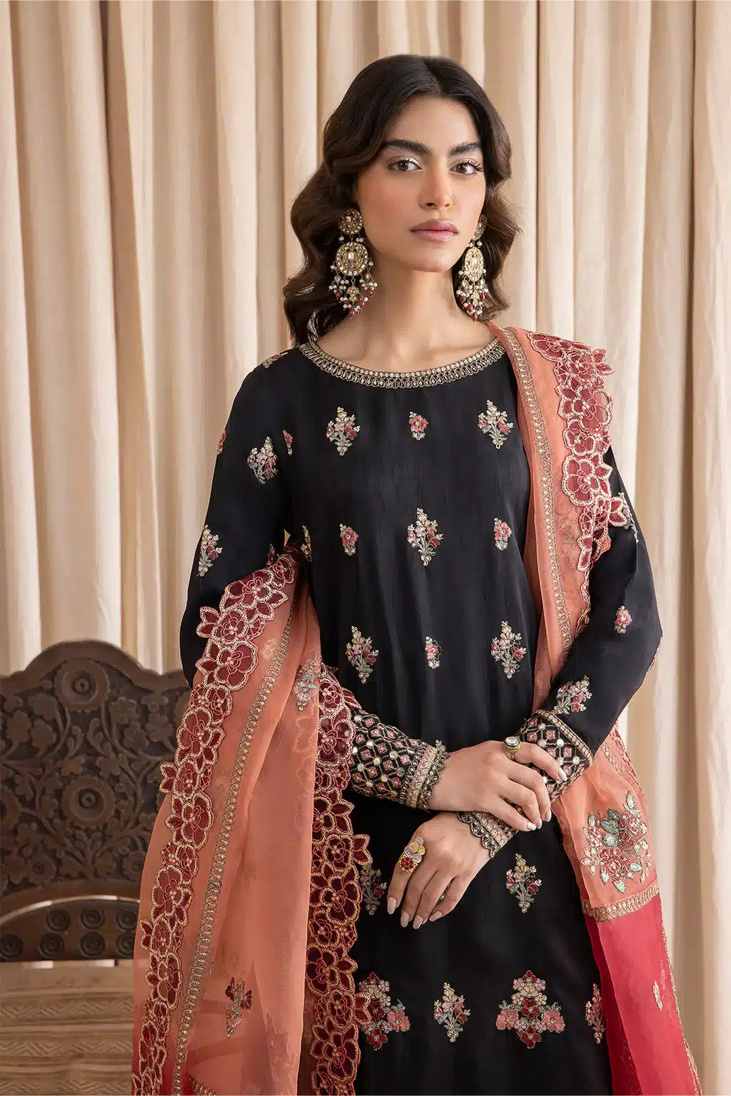 Iznik | Festive Raw Silk 23 | IRS-02 ELIXIR -  Iznik Formal - Original Designer Dress - House of Maryam