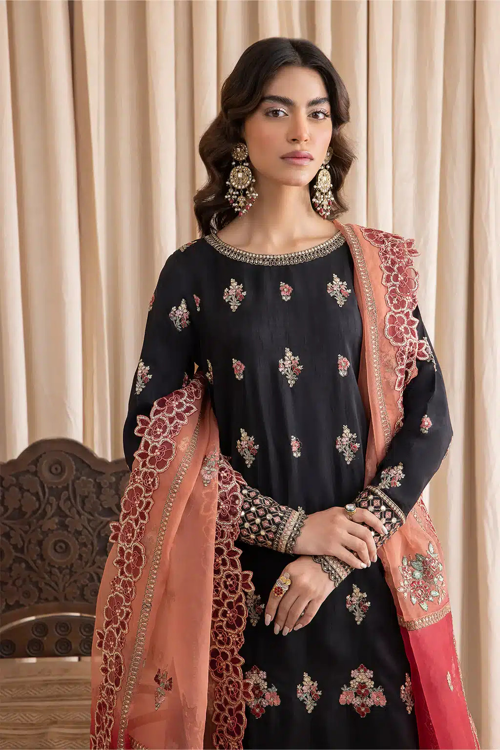 Iznik | Festive Raw Silk 23 | IRS-02 ELIXIR -  Iznik Formal - Original Designer Dress - House of Maryam