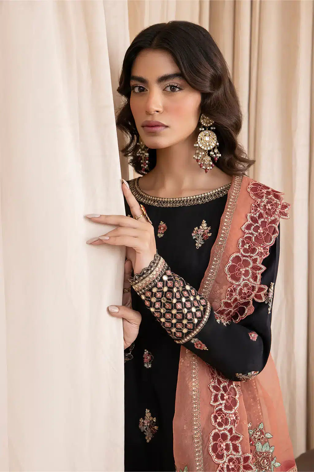 Iznik | Festive Raw Silk 23 | IRS-02 ELIXIR -  Iznik Formal - Original Designer Dress - House of Maryam