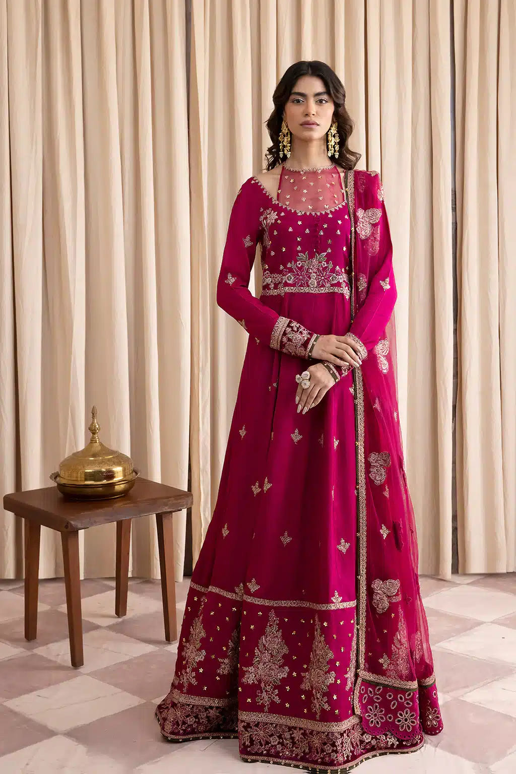 Iznik | Festive Raw Silk 23 | IRS-05 OPULENCE -  Iznik Formal - Original Designer Dress - House of Maryam