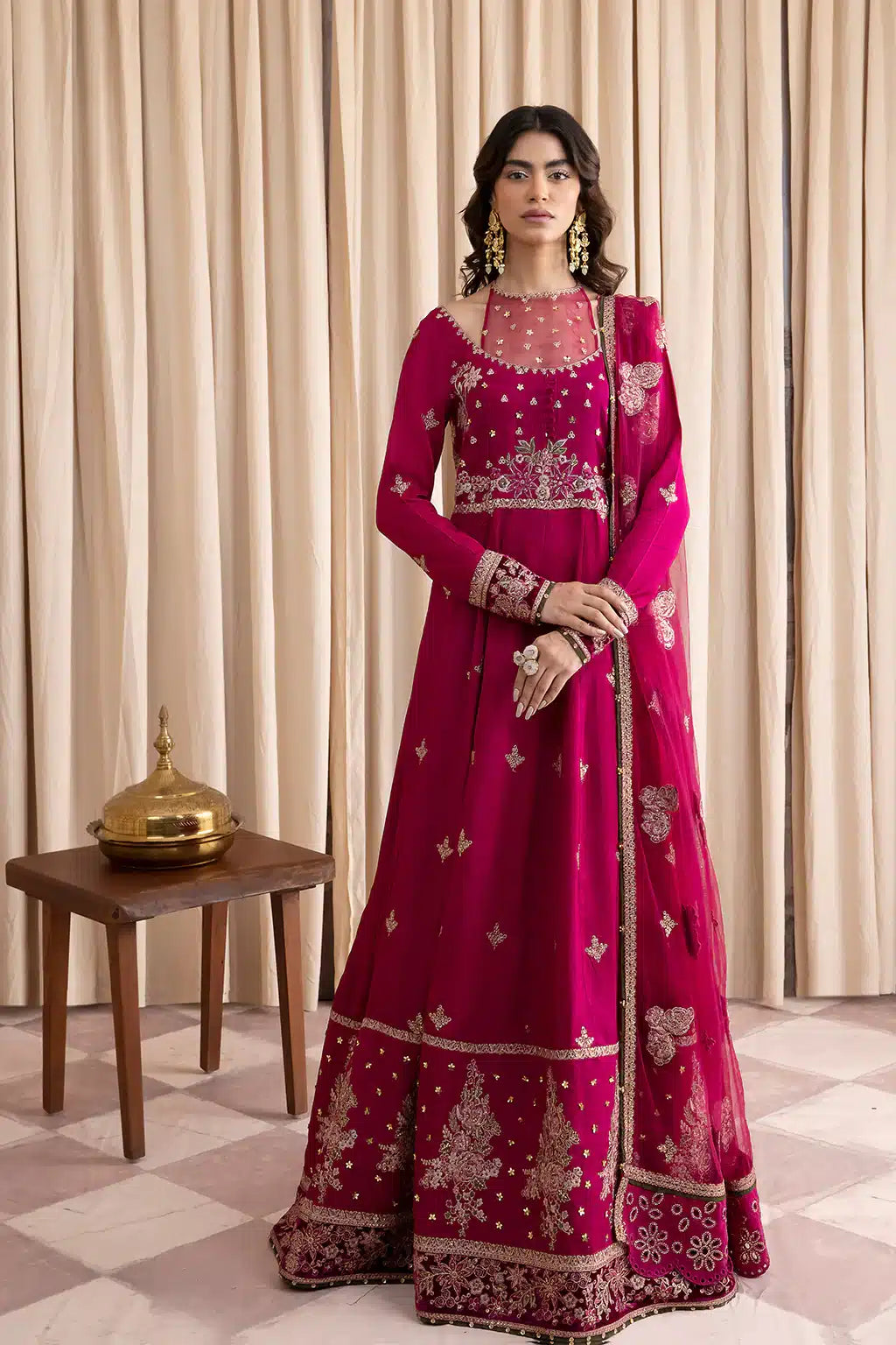 Iznik | Festive Raw Silk 23 | IRS-05 OPULENCE -  Iznik Formal - Original Designer Dress - House of Maryam