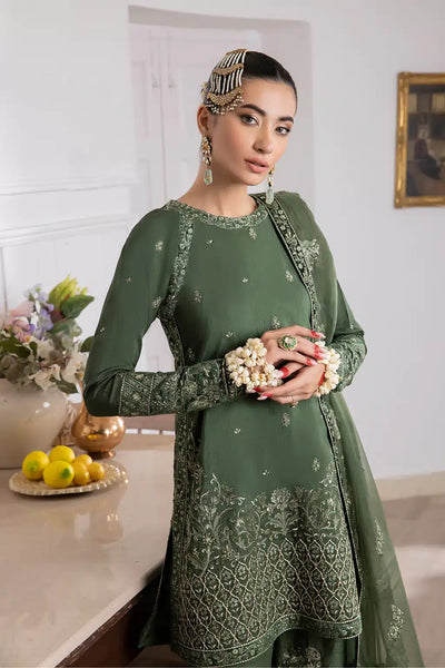 Iznik | Festive Raw Silk 23 | IRS-04 IDYLLIC -  Iznik Formal - Original Designer Dress - House of Maryam