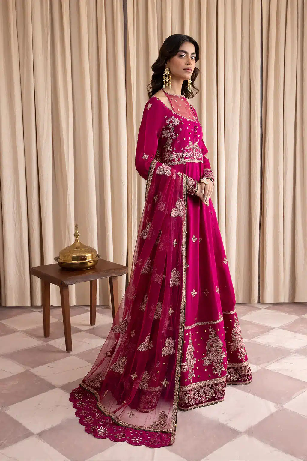 Iznik | Festive Raw Silk 23 | IRS-05 OPULENCE -  Iznik Formal - Original Designer Dress - House of Maryam