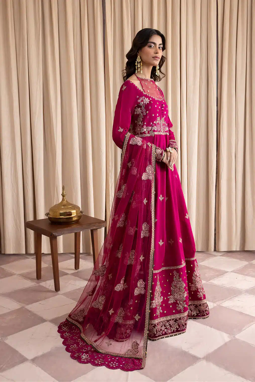 Iznik | Festive Raw Silk 23 | IRS-05 OPULENCE -  Iznik Formal - Original Designer Dress - House of Maryam