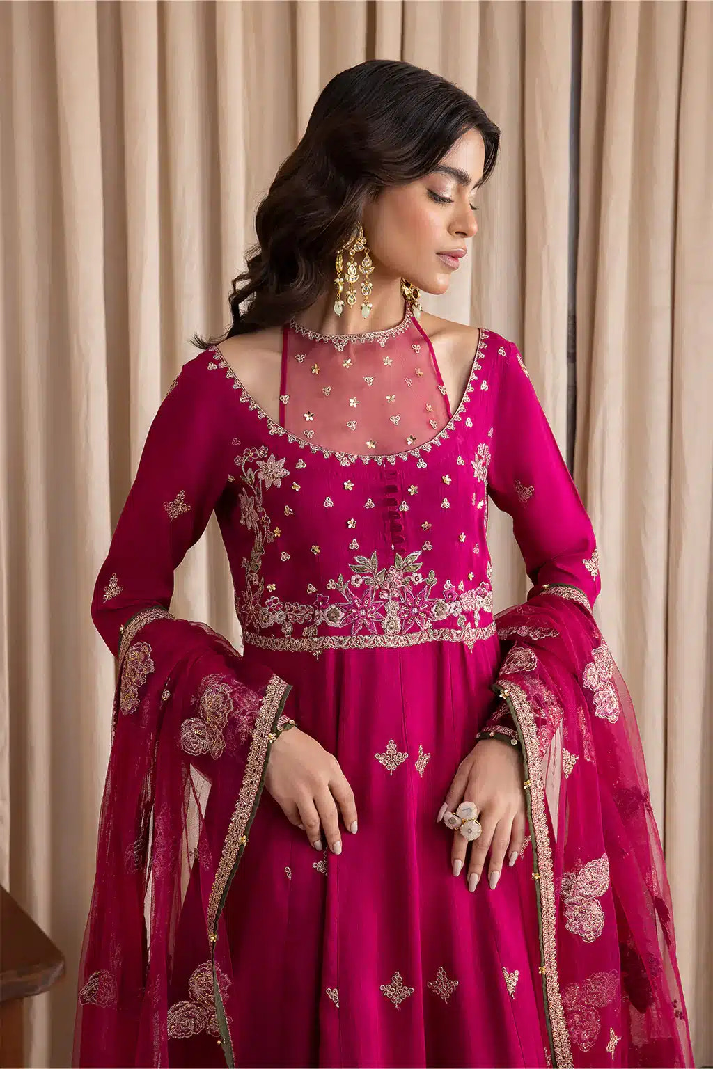Iznik | Festive Raw Silk 23 | IRS-05 OPULENCE -  Iznik Formal - Original Designer Dress - House of Maryam