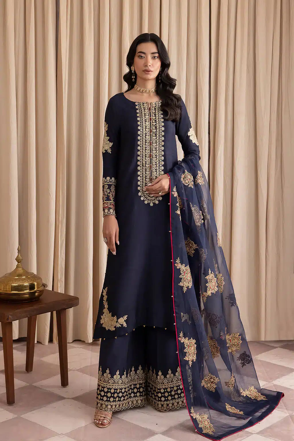 Iznik | Festive Raw Silk 23 | IRS-07 ZENITH -  Iznik Formal -  House of Maryam