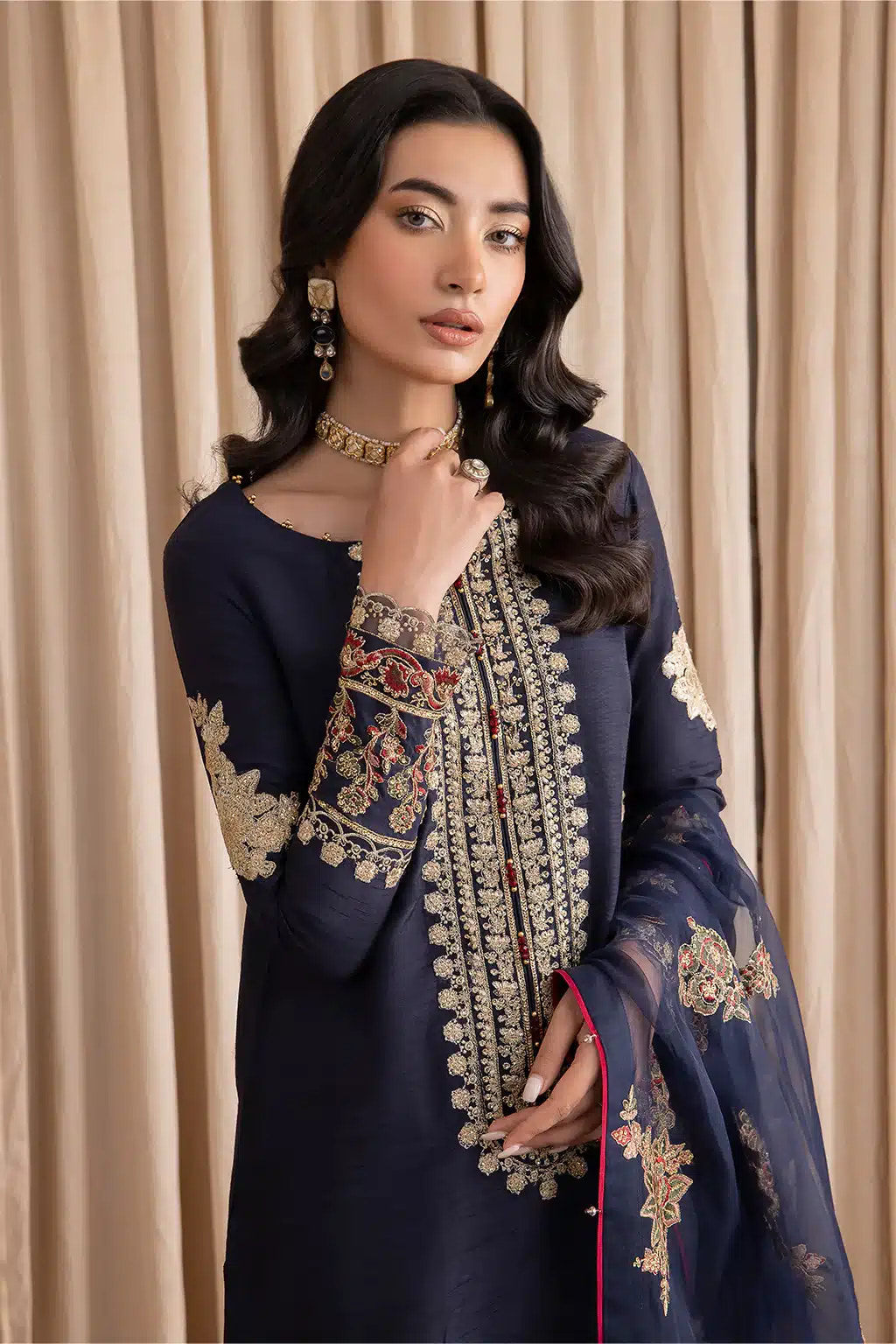 Iznik | Festive Raw Silk 23 | IRS-07 ZENITH -  Iznik Formal - Original Designer Dress - House of Maryam