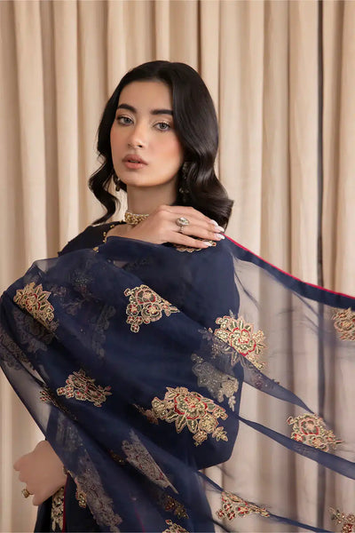 Iznik | Festive Raw Silk 23 | IRS-07 ZENITH -  Iznik Formal - Original Designer Dress - House of Maryam